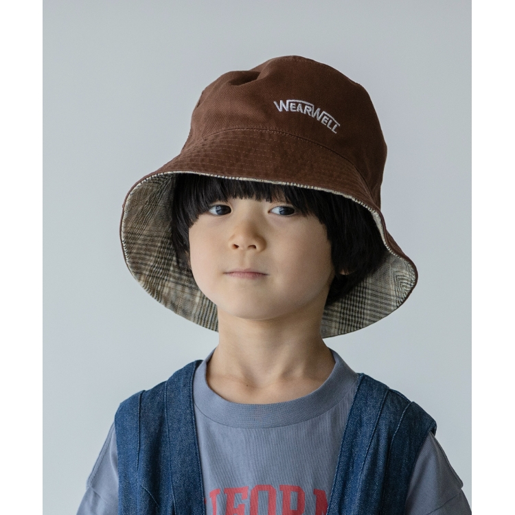 ザ ショップ ティーケー（キッズ）(THE SHOP TK(Kids))の◆【WEARWELL別注】リバーシブルバケットハット ハット