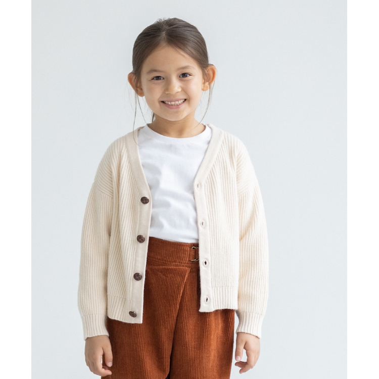 ザ ショップ ティーケー（キッズ）(THE SHOP TK(Kids))の◆【110-150】【学校にもおすすめ】Vニットカーディガン カーディガン/ボレロ