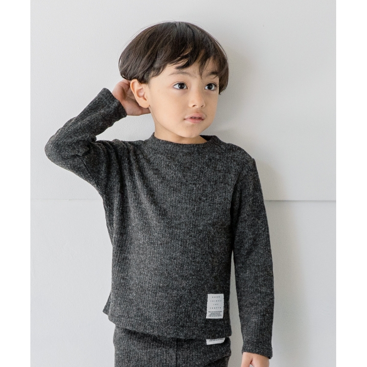 ザ ショップ ティーケー（キッズ）(THE SHOP TK(Kids))の◆【110-150/Good THINGS】ハイネックリブニット ニット/セーター