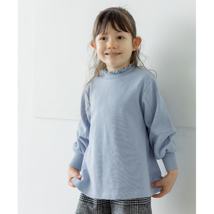 ザ ショップ ティーケー（キッズ）(THE SHOP TK(Kids))の◆【110-150】ボリューム袖スウェットチュニック チュニック