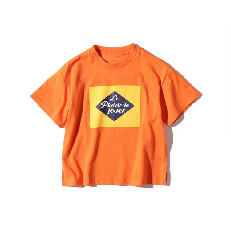 ザ ショップ ティーケー（キッズ）(THE SHOP TK(Kids))の◆【100‐140】レトロカラーロゴTシャツ Ｔシャツ