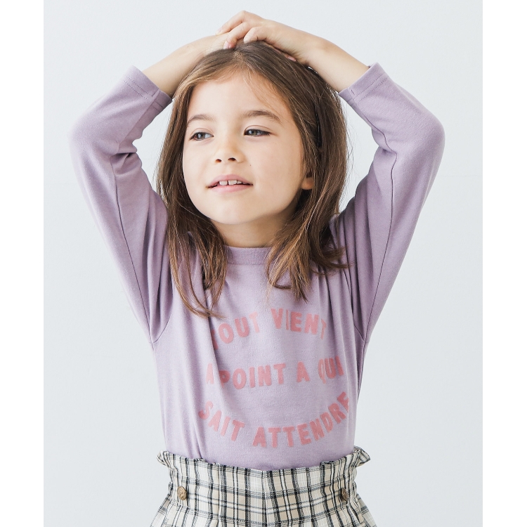 ザ ショップ ティーケー（キッズ）(THE SHOP TK(Kids))の【100-140】サークルロゴTシャツ カットソー