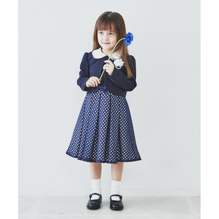 ザ ショップ ティーケー（キッズ）(THE SHOP TK(Kids))の【110-130】ドットセットワンピース セットアップ