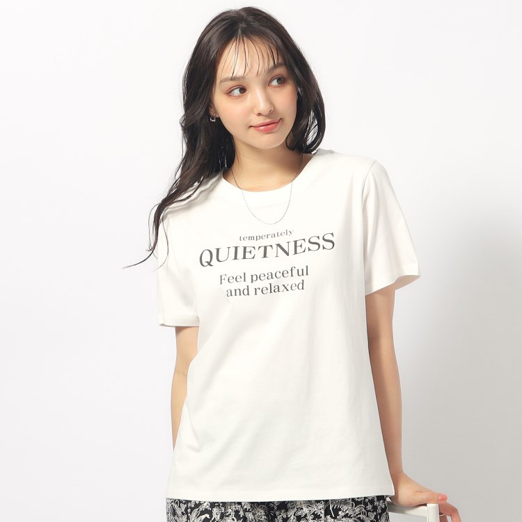 シューラルー(SHOO・LA・RUE/Cutie Blonde)の【洗える/プチプラ】プリントTシャツ Ｔシャツ