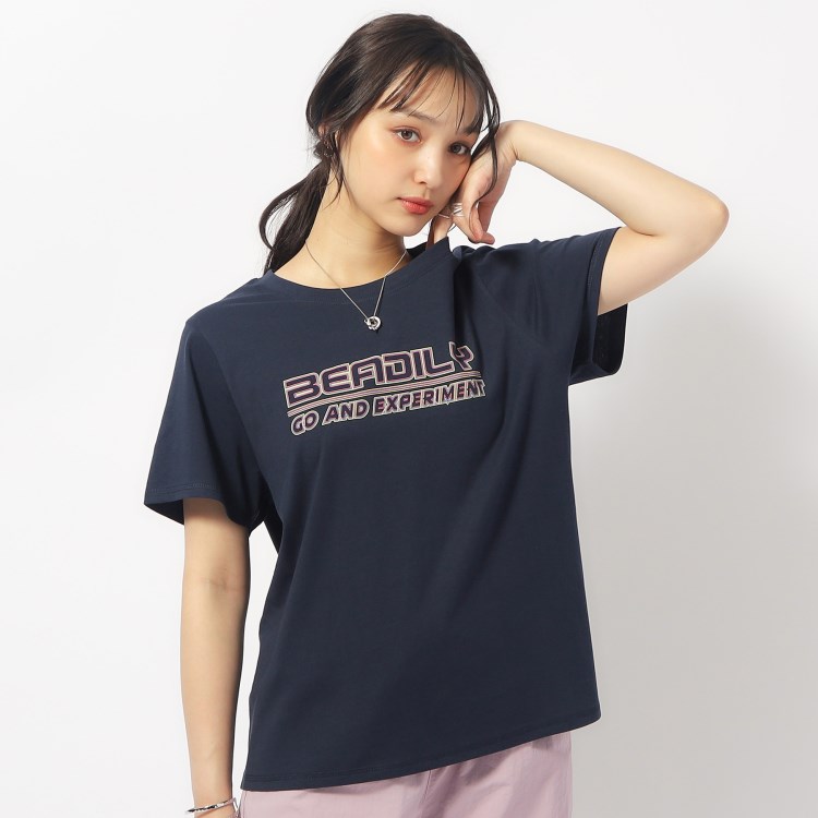 シューラルー(SHOO・LA・RUE/Cutie Blonde)の【洗える/プチプラ】プリントTシャツ Ｔシャツ