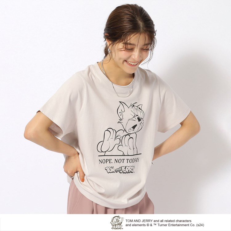 シューラルー(SHOO・LA・RUE/Cutie Blonde)の【TOM　and　JERRY】接触冷感Tシャツ Ｔシャツ