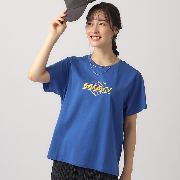 シューラルー(SHOO・LA・RUE/Cutie Blonde)の【洗える/プチプラ】プリントTシャツ Ｔシャツ