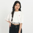 ピンク ラテ(PINK-latte)の【るーつくコラボ】フェイクレイヤードTシャツ1