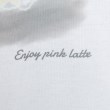 ピンク ラテ(PINK-latte)の【130cmあり】ラグランプリントロンT11