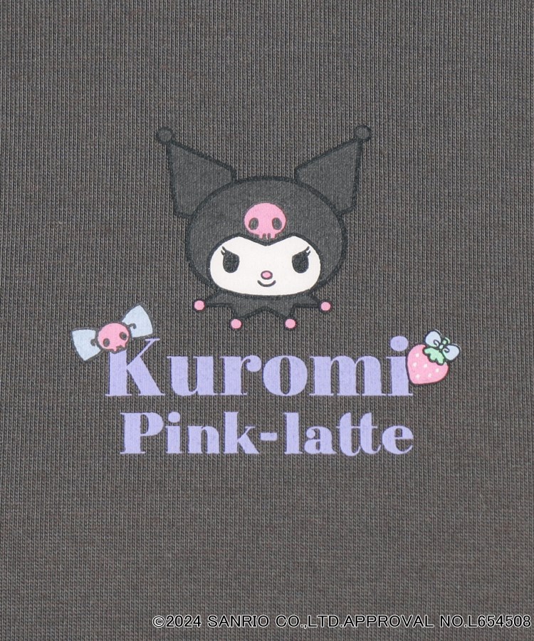 ピンク ラテ(PINK-latte)の【サンリオキャラクターズコラボ】バックプリントロンT15