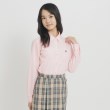 ピンク ラテ(PINK-latte)の【25年入卒・セレモニー・卒服】ベーシック ワンポイント刺繍シャツ ピンク(071)