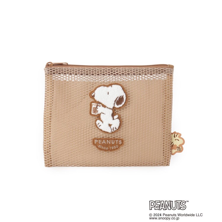 ワンズテラス(one'sterrace)の【数量限定】SNOOPY メッシュフラットポーチ スヌーピー