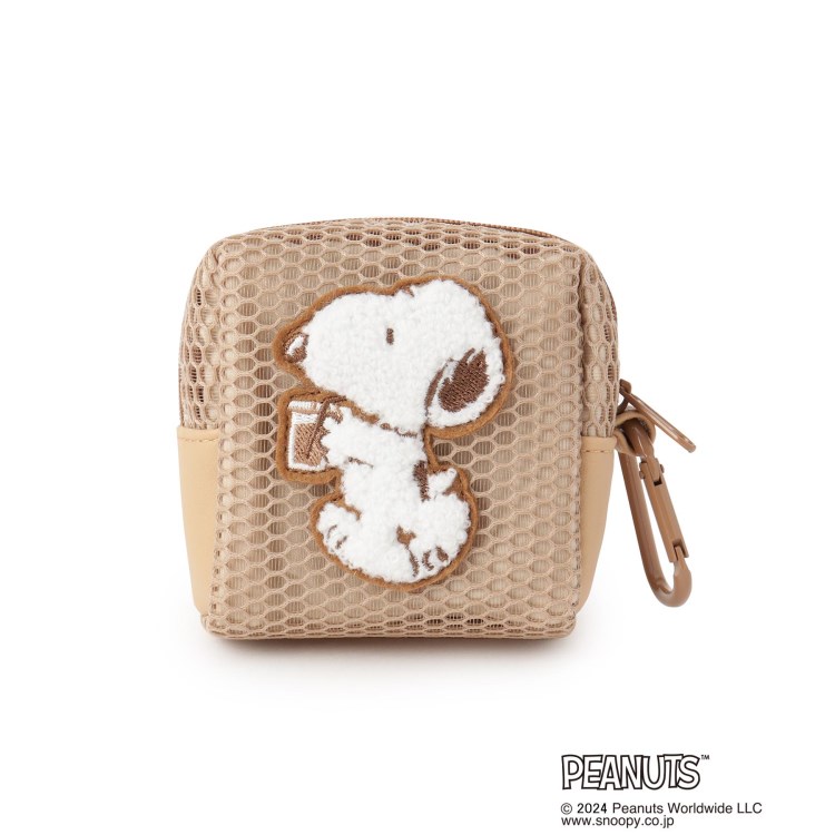 ワンズテラス(one'sterrace)の【数量限定】SNOOPY メッシュカラビナミニポーチ スヌーピー