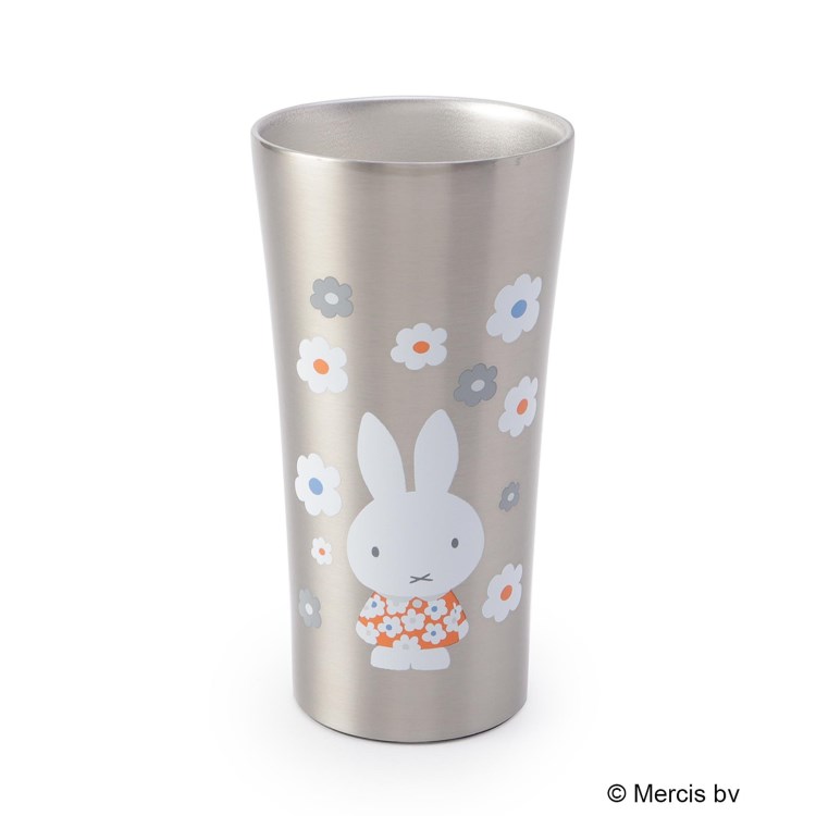 ワンズテラス(one'sterrace)のDick Bruna miffy ステンレスタンブラー モノトーン 400ml ミッフィー