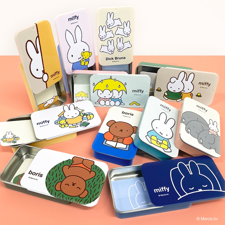 ワンズテラス(one'sterrace)の◆Dick Bruna miffy スライド缶メモ ミッフィー