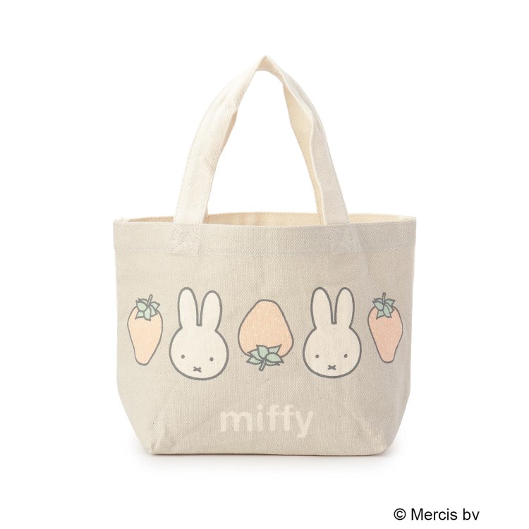 ワンズテラス(one'sterrace)の【数量限定】Dick Bruna miffy マチ付バッグ イチゴ ミッフィー