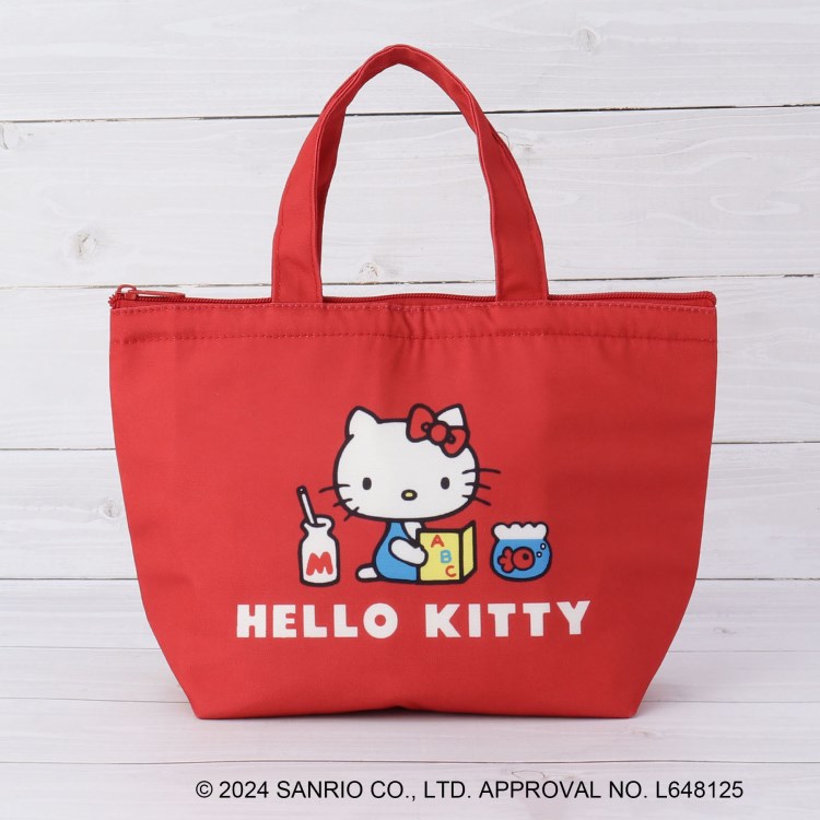 ワンズテラス(one'sterrace)のハローキティ 保冷保温ミニトート HELLO KITTY 50th ランチ小物・ファブリック