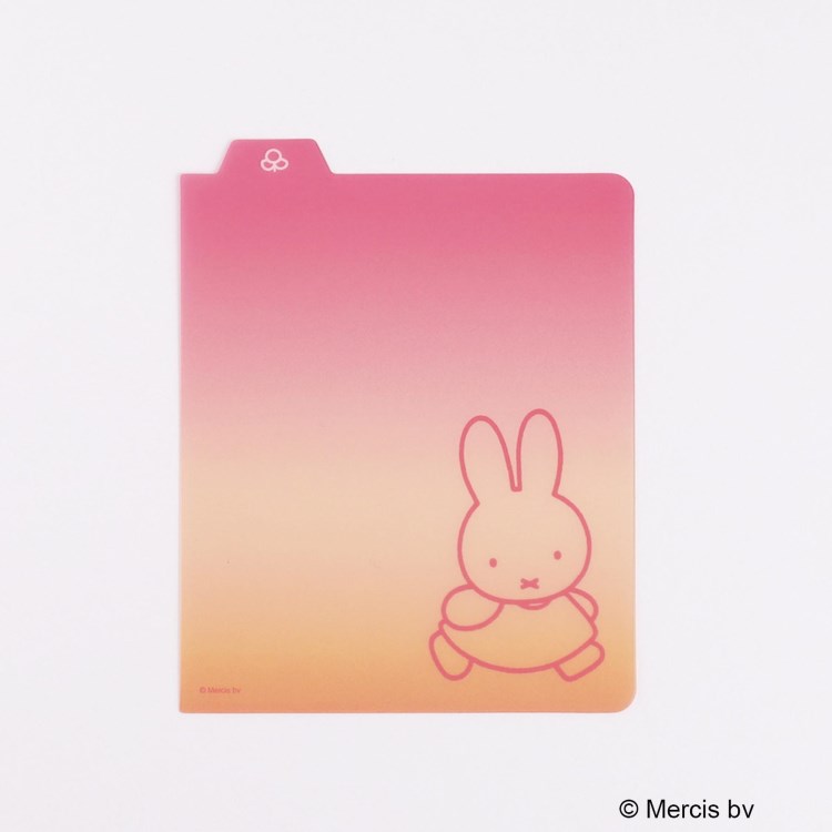 ワンズテラス(one'sterrace)の◆Dick Bruna miffy リングノートスクエア用下敷き ミッフィー