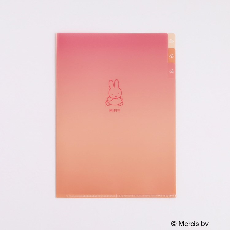 ワンズテラス(one'sterrace)の◆Dick Bruna miffy ポケットクリアファイル A5 ミッフィー