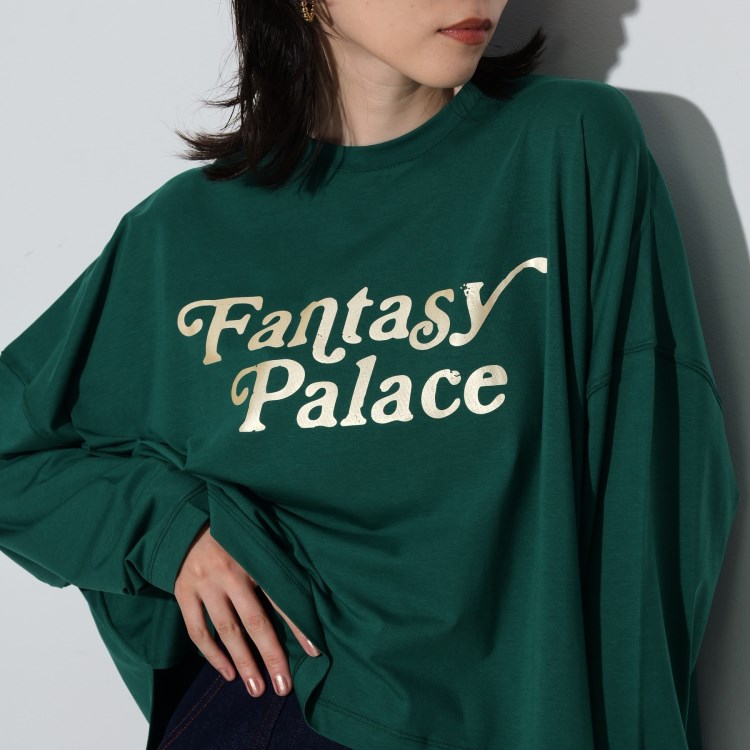 ギャレスト(GALLEST)のヴィンテージロゴプリントロングTシャツ カットソー