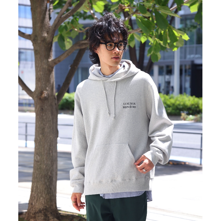 ザ ショップ ティーケー（メンズ）(THE SHOP TK(Men))の◆【セットアップ対応可】12onzヘヴィーウエイトスウェットパーカ パーカー