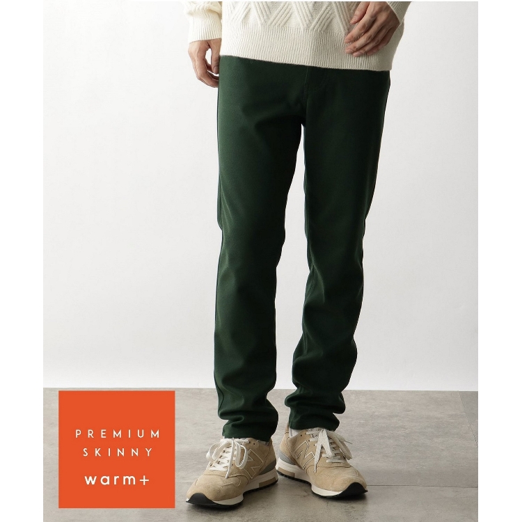 ザ ショップ ティーケー（メンズ）(THE SHOP TK(Men))の◆【タテヨコに伸びる4WAYストレッチ】プレミアムスキニーWARMパンツ フルレングスパンツ