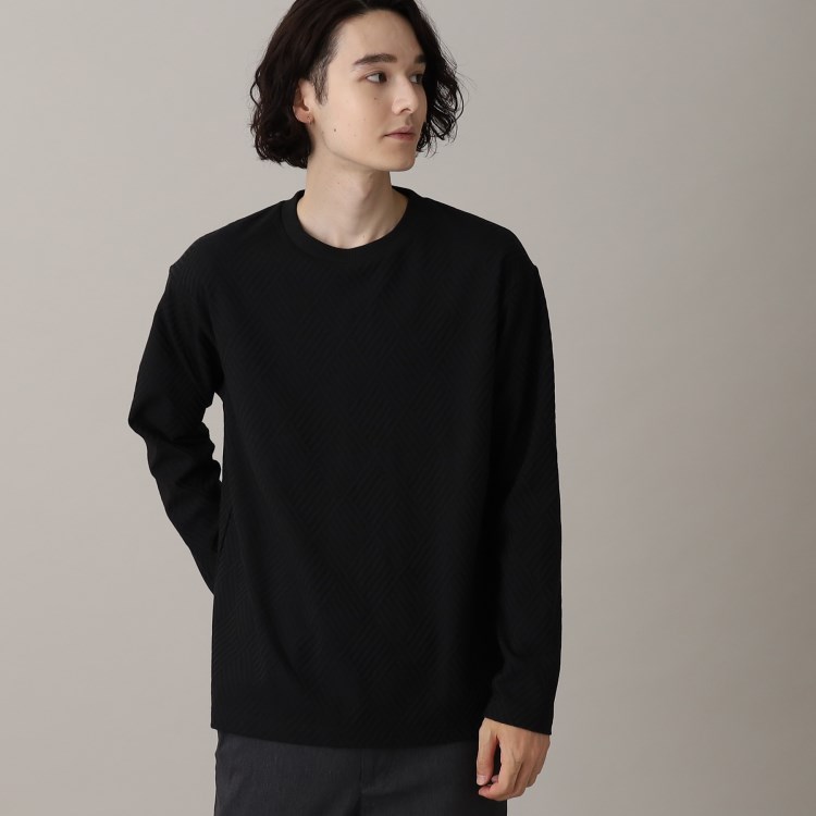 ザ ショップ ティーケー（メンズ）(THE SHOP TK(Men))のリンクスジャカードロングスリーブTシャツ カットソー