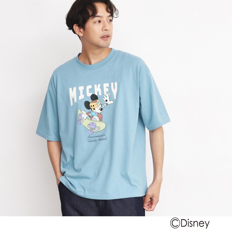 ザ ショップ ティーケー（メンズ）(THE SHOP TK(Men))の【DISNEY/親子リンク】ミッキーマウス　ディズニー半袖Ｔシャツ Ｔシャツ