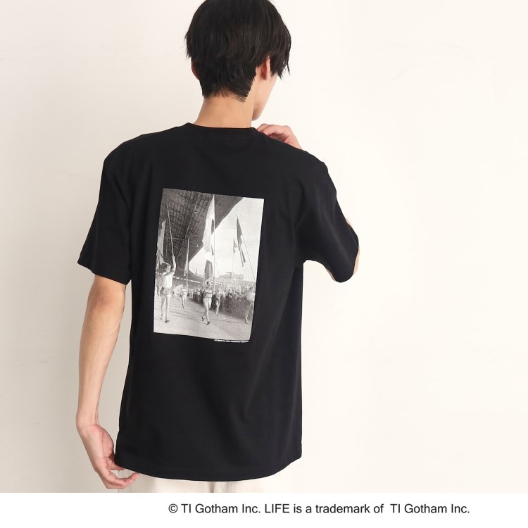 ザ ショップ ティーケー（メンズ）(THE SHOP TK(Men))の【GOOD ROCK SPEED × LIFE PICTURE COLLECTION 別注】 Parisグラフィック半袖Tシャツ Ｔシャツ