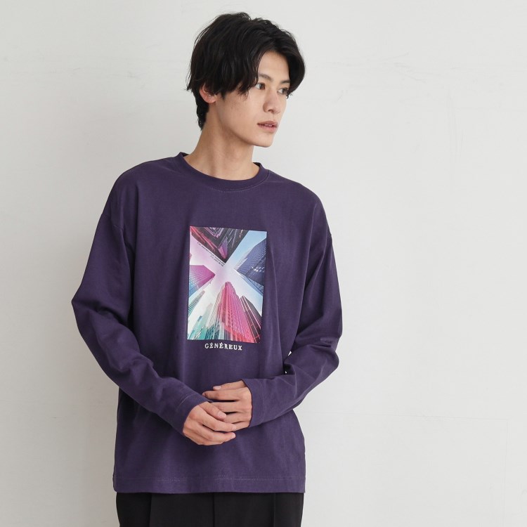 ザ ショップ ティーケー（メンズ）(THE SHOP TK(Men))の【6色展開】Parisフォト／ロゴTシャツ