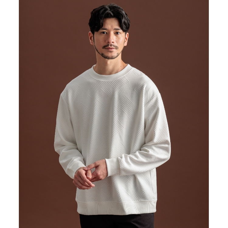 ザ ショップ ティーケー（メンズ）(THE SHOP TK(Men))のふくれキルトプルオーバー カットソー