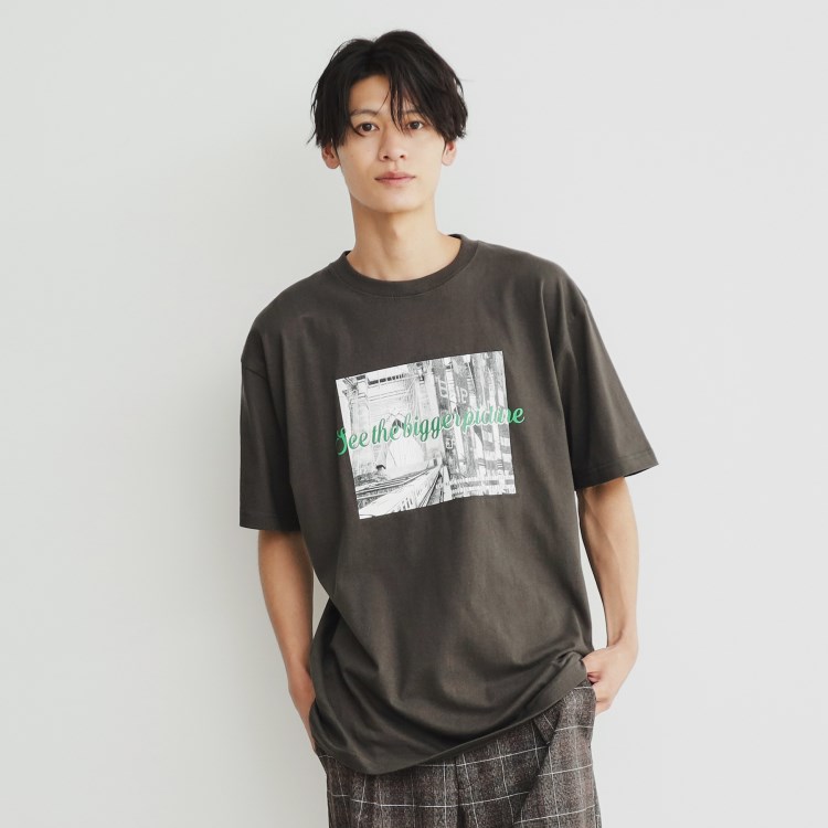 ザ ショップ ティーケー（メンズ）(THE SHOP TK(Men))のプリントアソート半袖Tシャツ Ｔシャツ