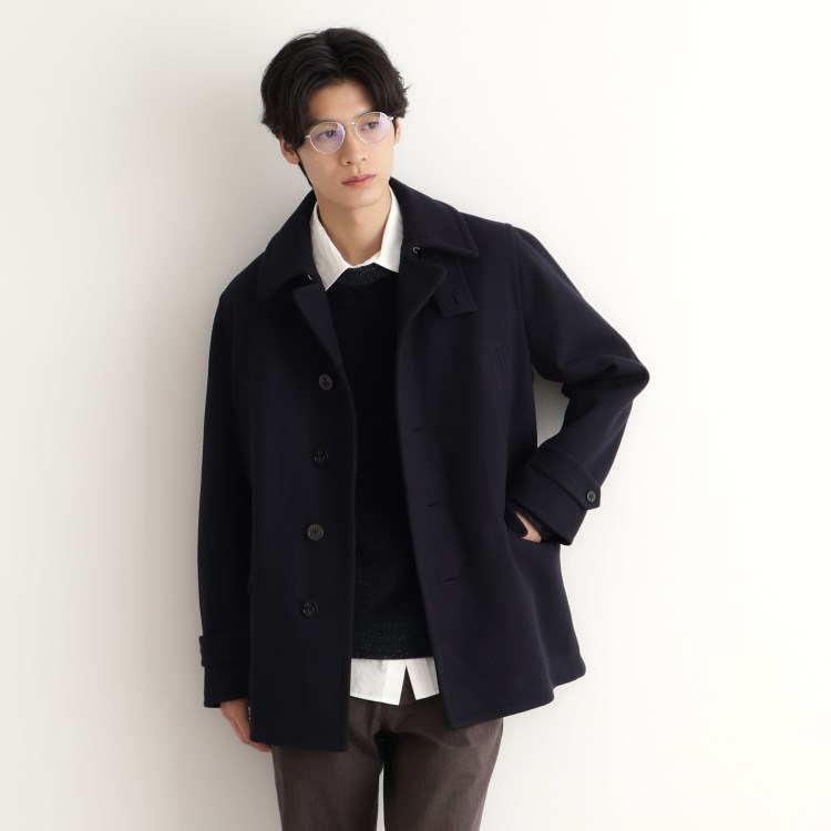 ザ ショップ ティーケー（メンズ）(THE SHOP TK(Men))のウーリックシングルPコート Pコート