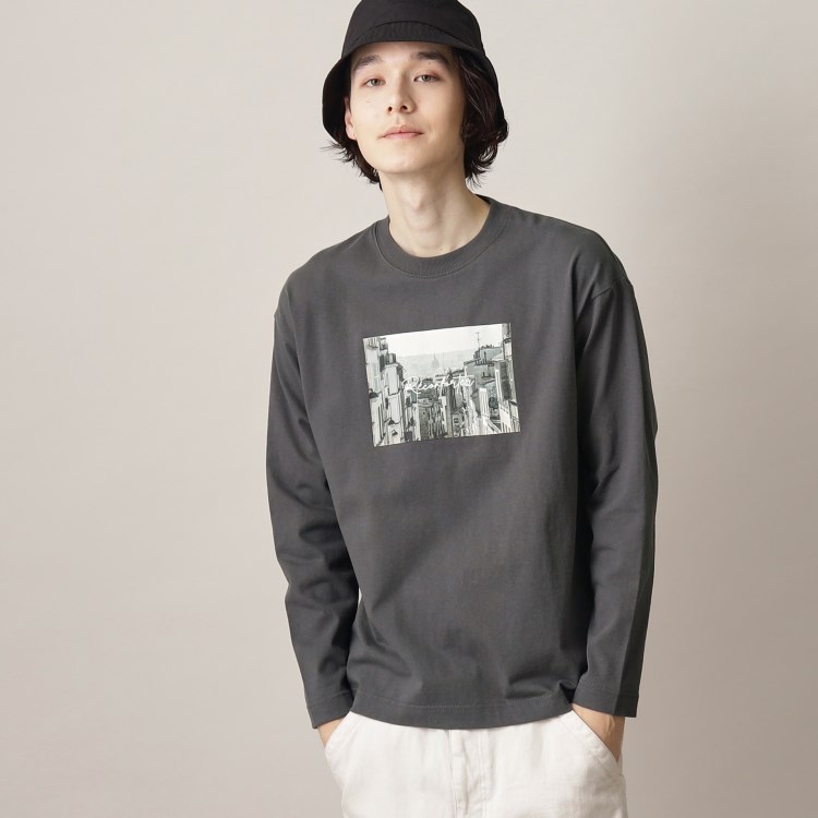 ザ ショップ ティーケー（メンズ）(THE SHOP TK(Men))のFrenchプリントフォトTシャツ カットソー