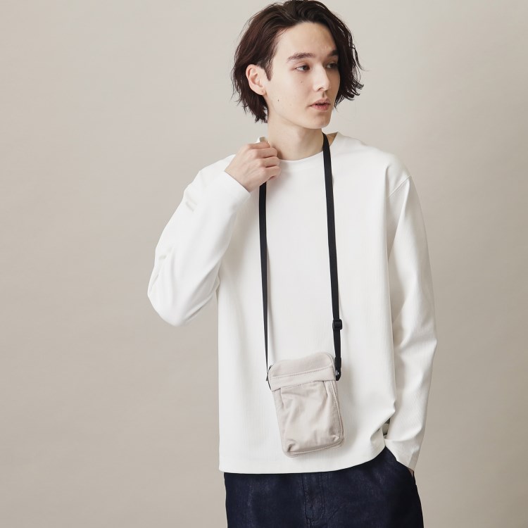 ザ ショップ ティーケー（メンズ）(THE SHOP TK(Men))の【ウォッシャブル】ナイロンマイクロショルダーバッグ ショルダーバッグ