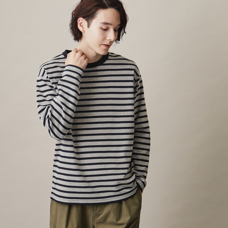 ザ ショップ ティーケー（メンズ）(THE SHOP TK(Men))のサカリバクルーネックTシャツ カットソー