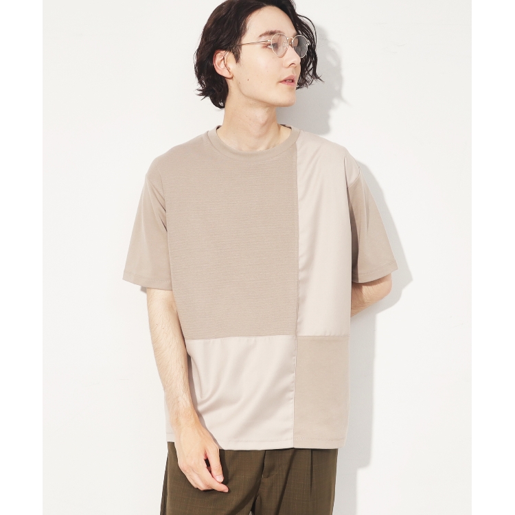 ザ ショップ ティーケー（メンズ）(THE SHOP TK(Men))の【親子リンク】パネルブロッキングTシャツ