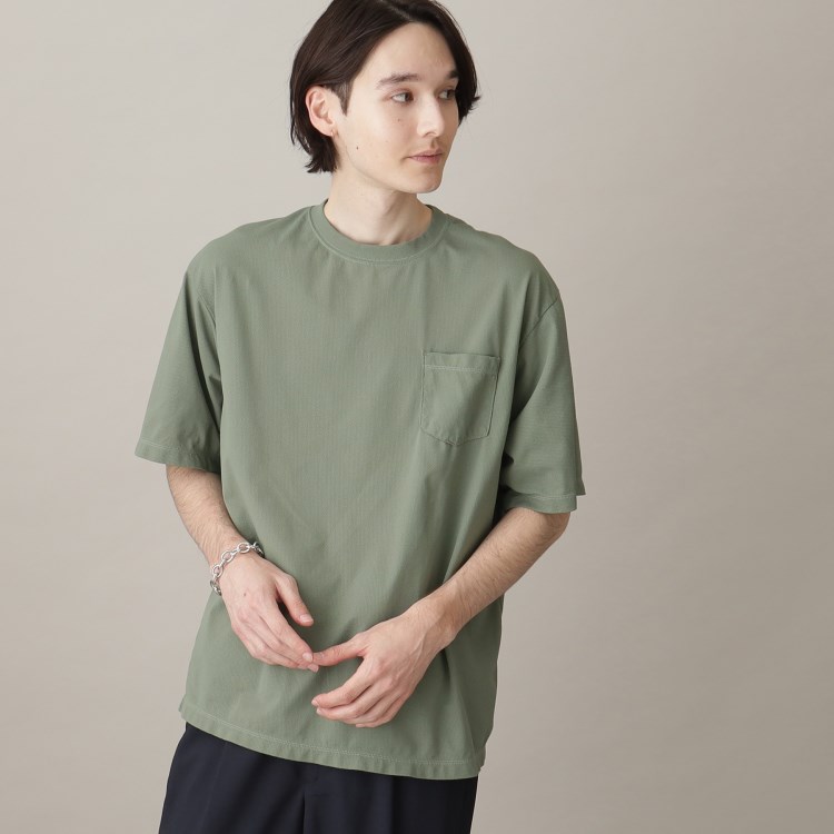 ザ ショップ ティーケー（メンズ）(THE SHOP TK(Men))のCAVEメッシュ半袖Tシャツ Ｔシャツ