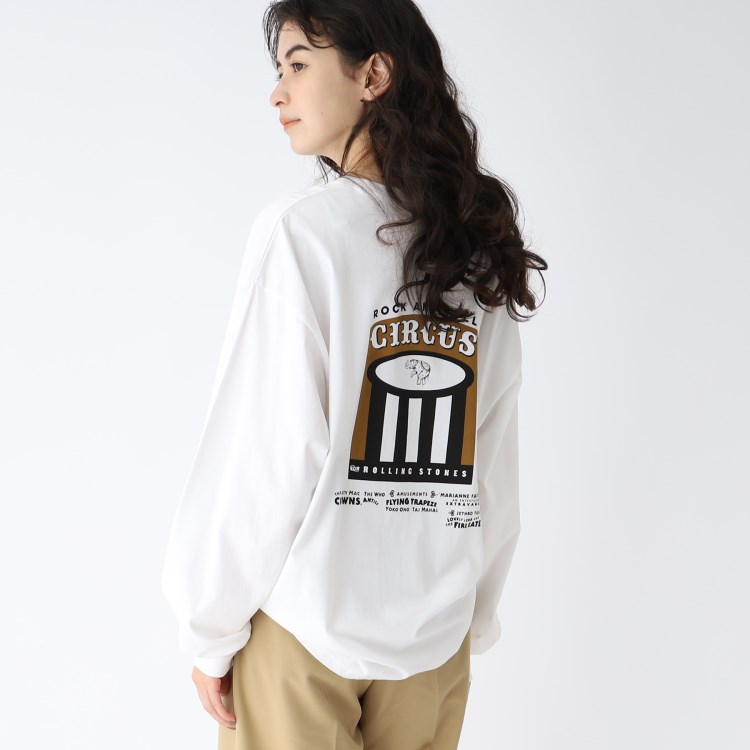 オペークドットクリップ(OPAQUE.CLIP)の◆【ROLLING STONES/ローリングストーンズ】OPAQUE.CLIP×ROLLING STONES ロングスリーブTシャツ【UNISEX】 カットソー