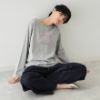 オペークドットクリップ(OPAQUE.CLIP)の《STORY掲載》ロゴプリントロングTシャツ【洗濯機洗い可】3