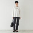 オペークドットクリップ(OPAQUE.CLIP)の《STORY掲載》ロゴプリントロングTシャツ【洗濯機洗い可】10