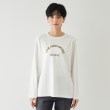 オペークドットクリップ(OPAQUE.CLIP)の《STORY掲載》ロゴプリントロングTシャツ【洗濯機洗い可】13