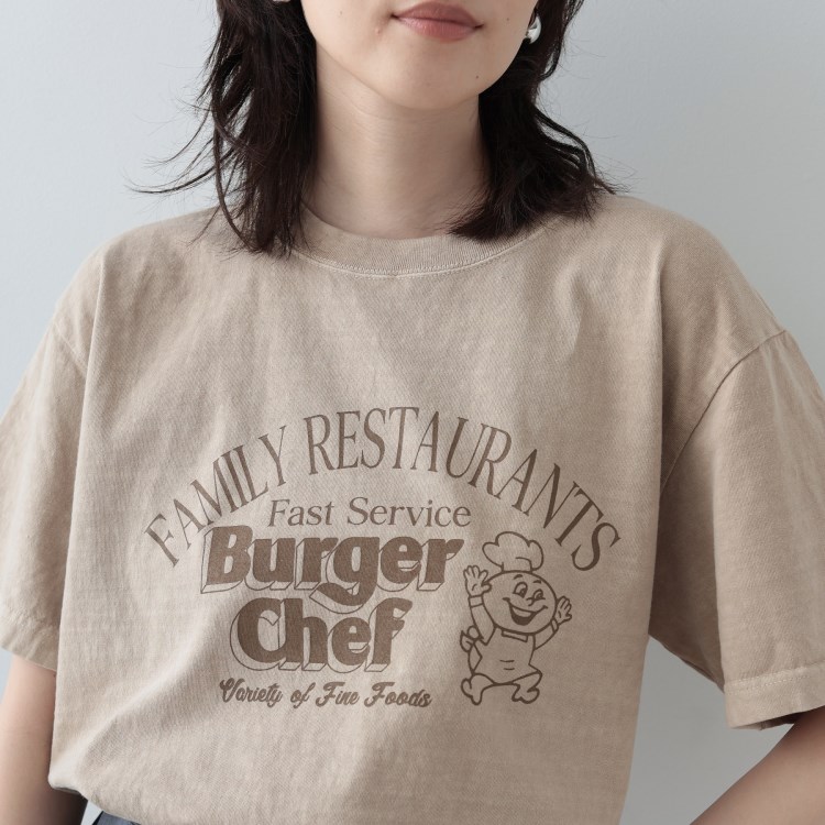 ギャレスト(GALLEST)の【GOOD ROCK SPEED】BurgerT Beige Ｔシャツ