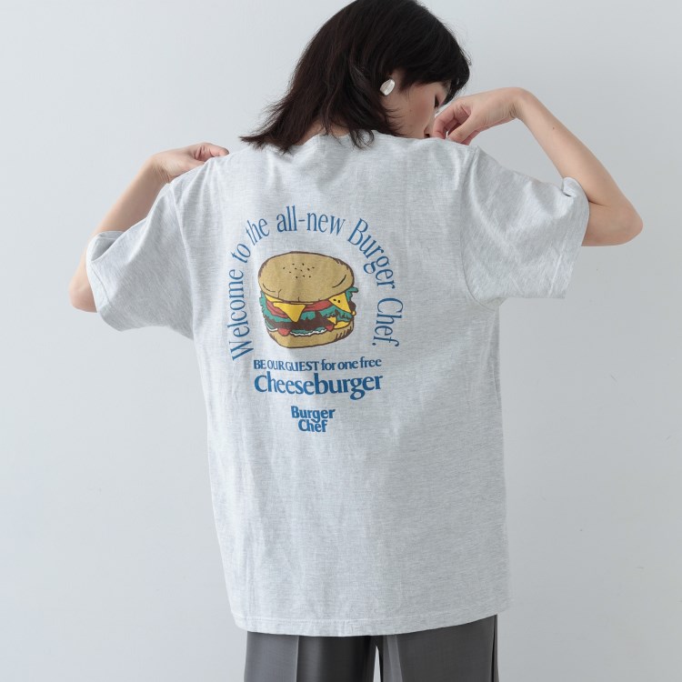 ギャレスト(GALLEST)の【GOOD ROCK SPEED】BURGER T ASH Ｔシャツ