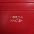 ヒロコ ハヤシ(HIROKO HAYASHI)のLEO(レオ)マルチ財布 黒×赤10