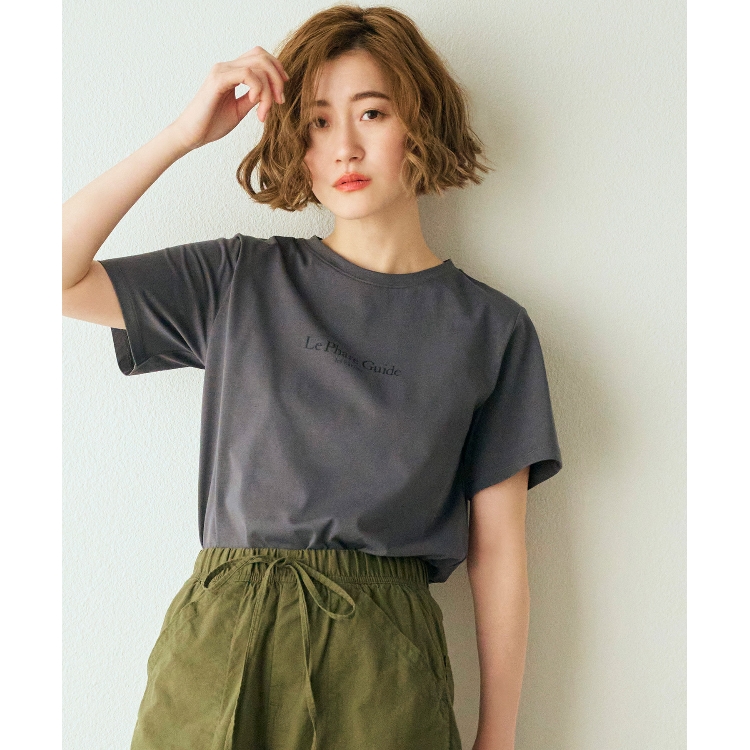 グローブ(grove)の【嬉しい多機能】COTTON USA ロゴTシャツ Ｔシャツ