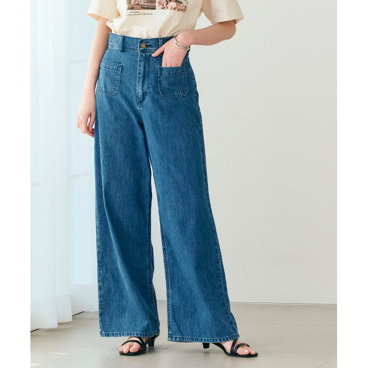 グローブ(grove)の【Lee×grove別注】DENIM MARINE PANTS デニムパンツ