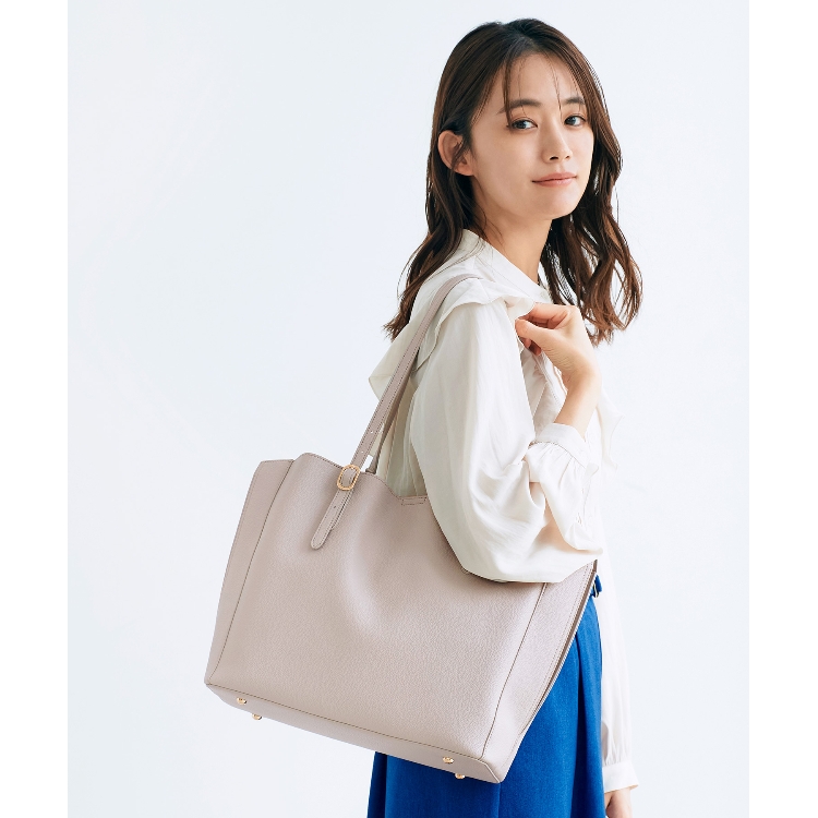 グローブ(grove)の◆【A4・軽量】お仕事スタメンBAG！ポーチ付きサイドスリットA4トート トートバッグ