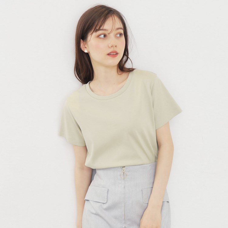 インデックス(index)の≪8color/S-LLsize≫透け感軽減バックシャンTシャツ【UVケア/接触冷感/洗濯機洗い可】 Ｔシャツ