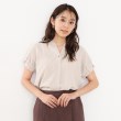 インデックス(index)の《7color/S-LLsize》バックシャンスキッパーブラウス【洗濯機洗い可/吸水速乾/防シワ/抗ピル】1